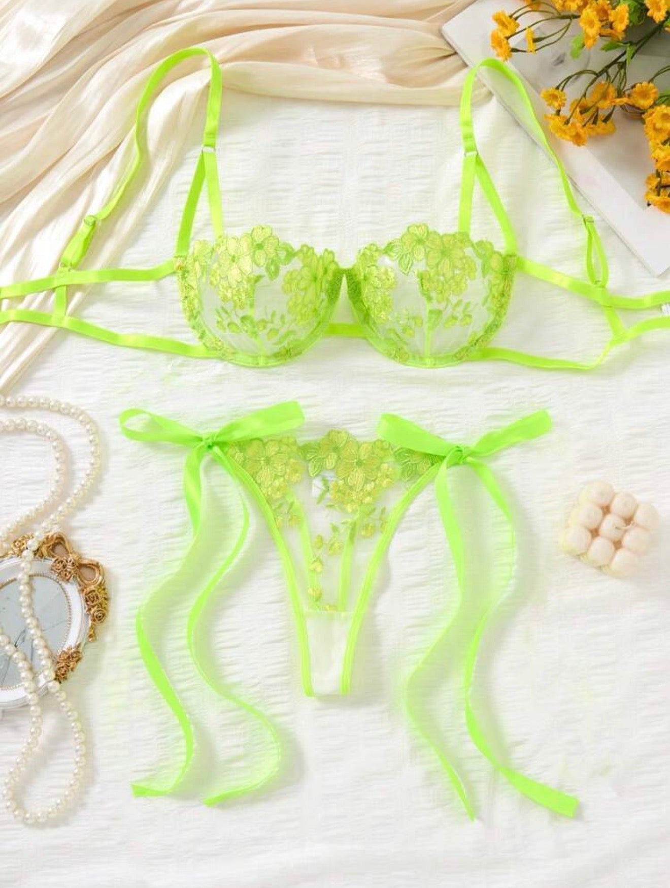 Neon floral 2